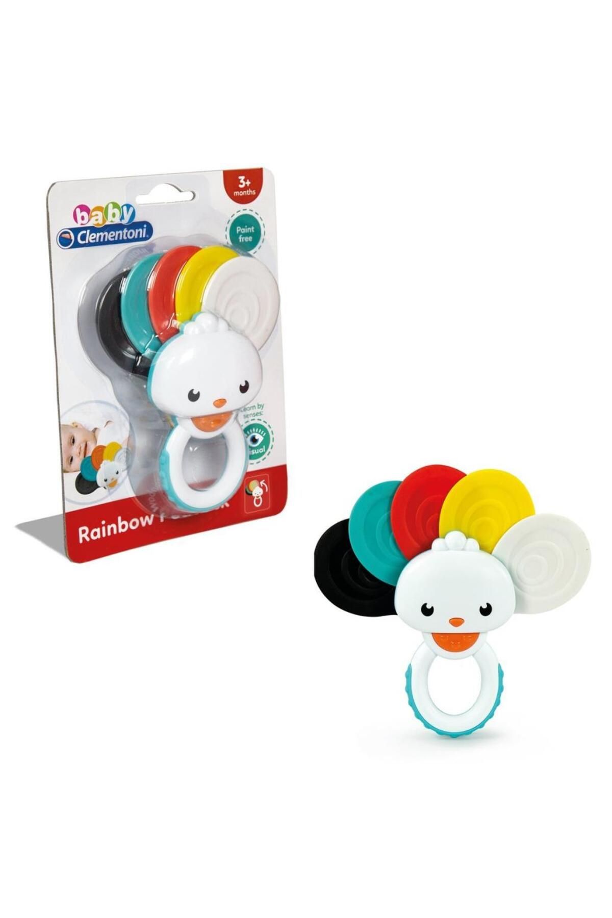 mrpurple 17325 Baby Clementoni® - Gökkuşağı Çıngırak +3 ay