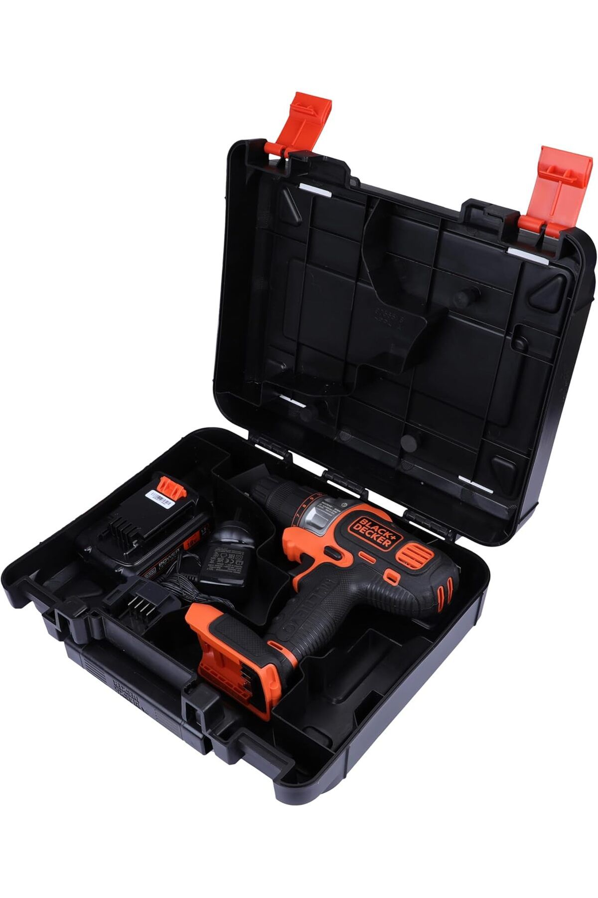Black&Decker-18V 1.5Ah 10Mm Li-Ion Cordless Multi Multitool Starter Kit With Drill Driver Head For Home Mt218K-Gb 6