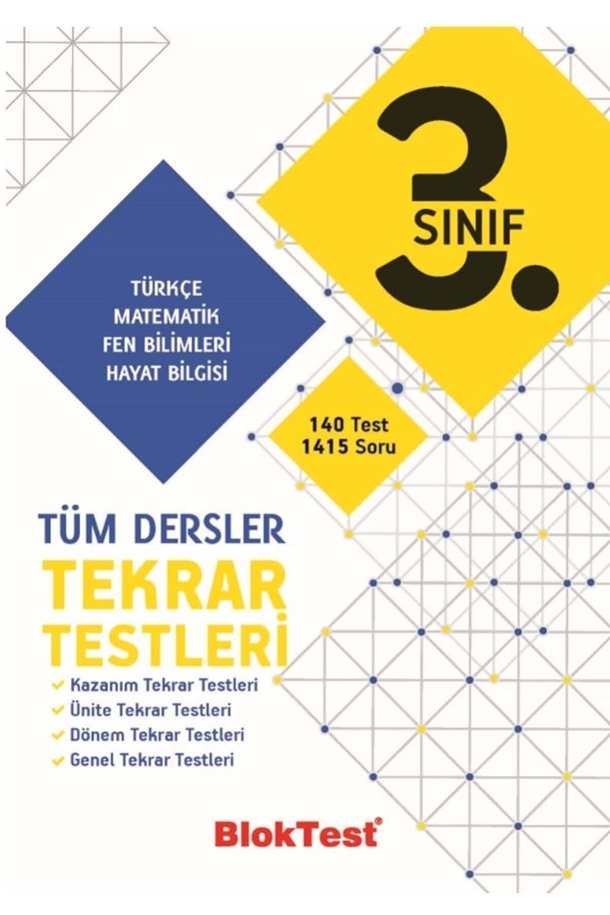 Tudem Yayınları Tudem 3.sınıf Bloktest Tüm Dersler Tekrar Testleri
