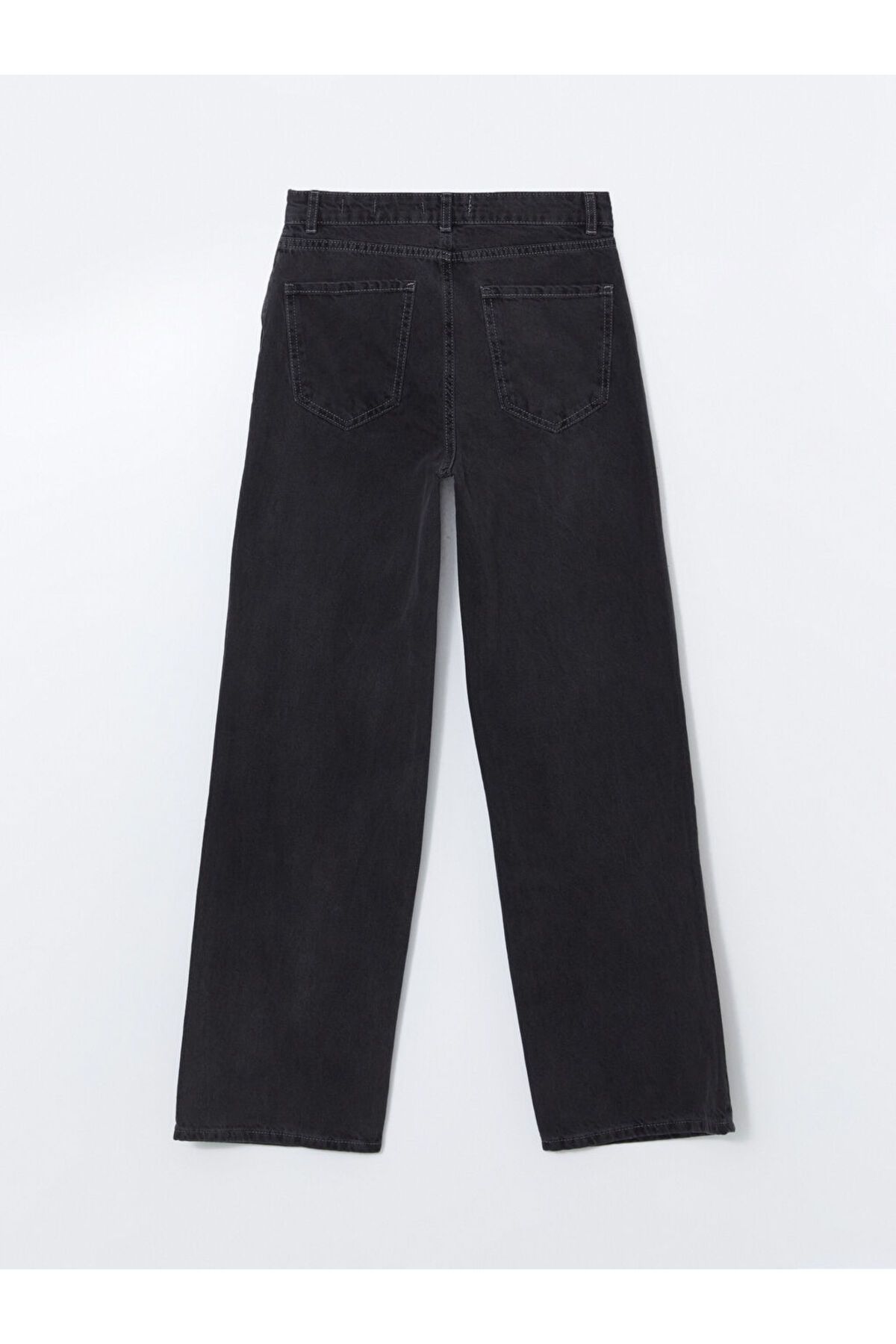 LC Waikiki-New Season Wideleg Women's Jean Trousers - S5Lg72Z8 2