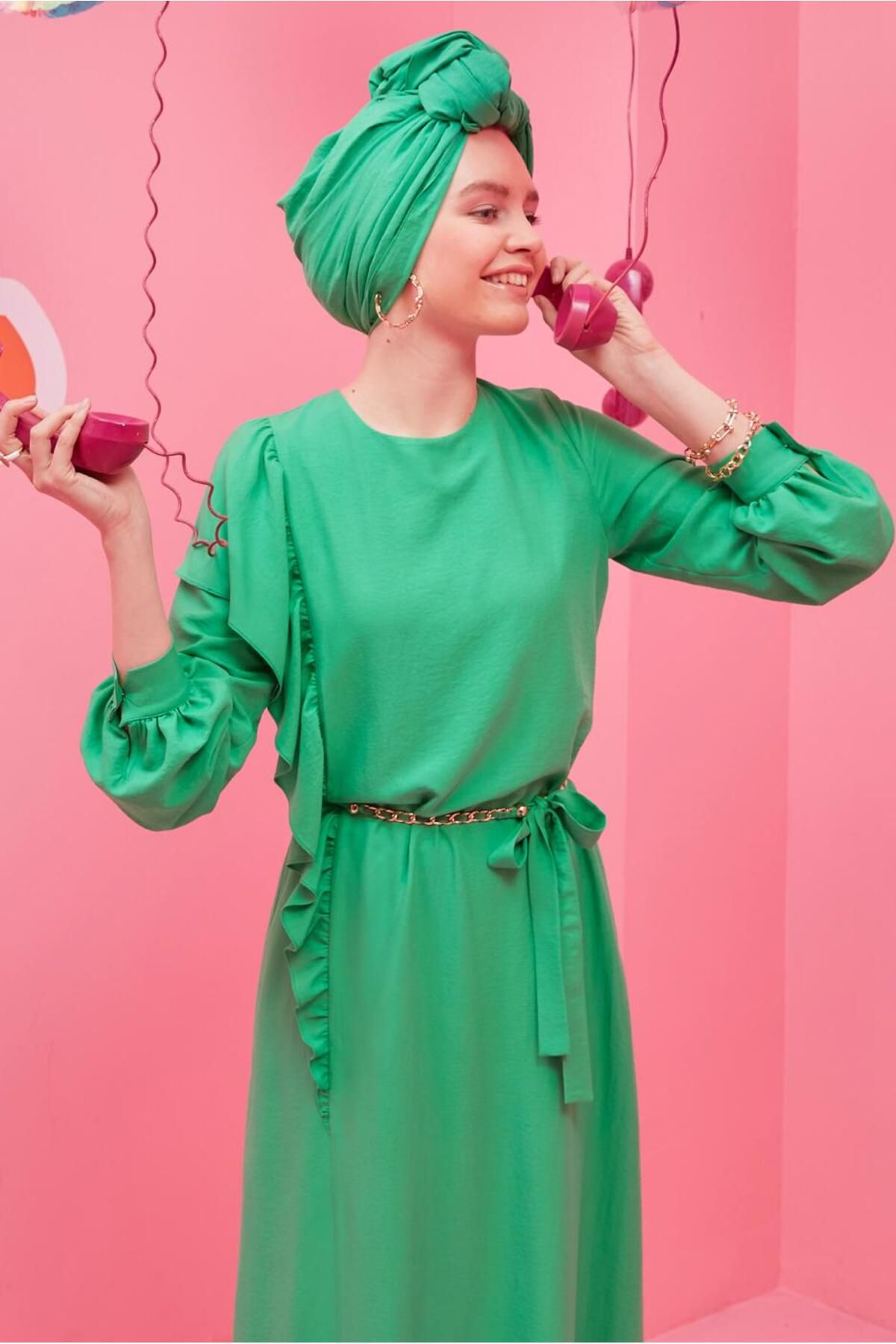 لباس کمربند فلزی فلونس 42619 Alvina
