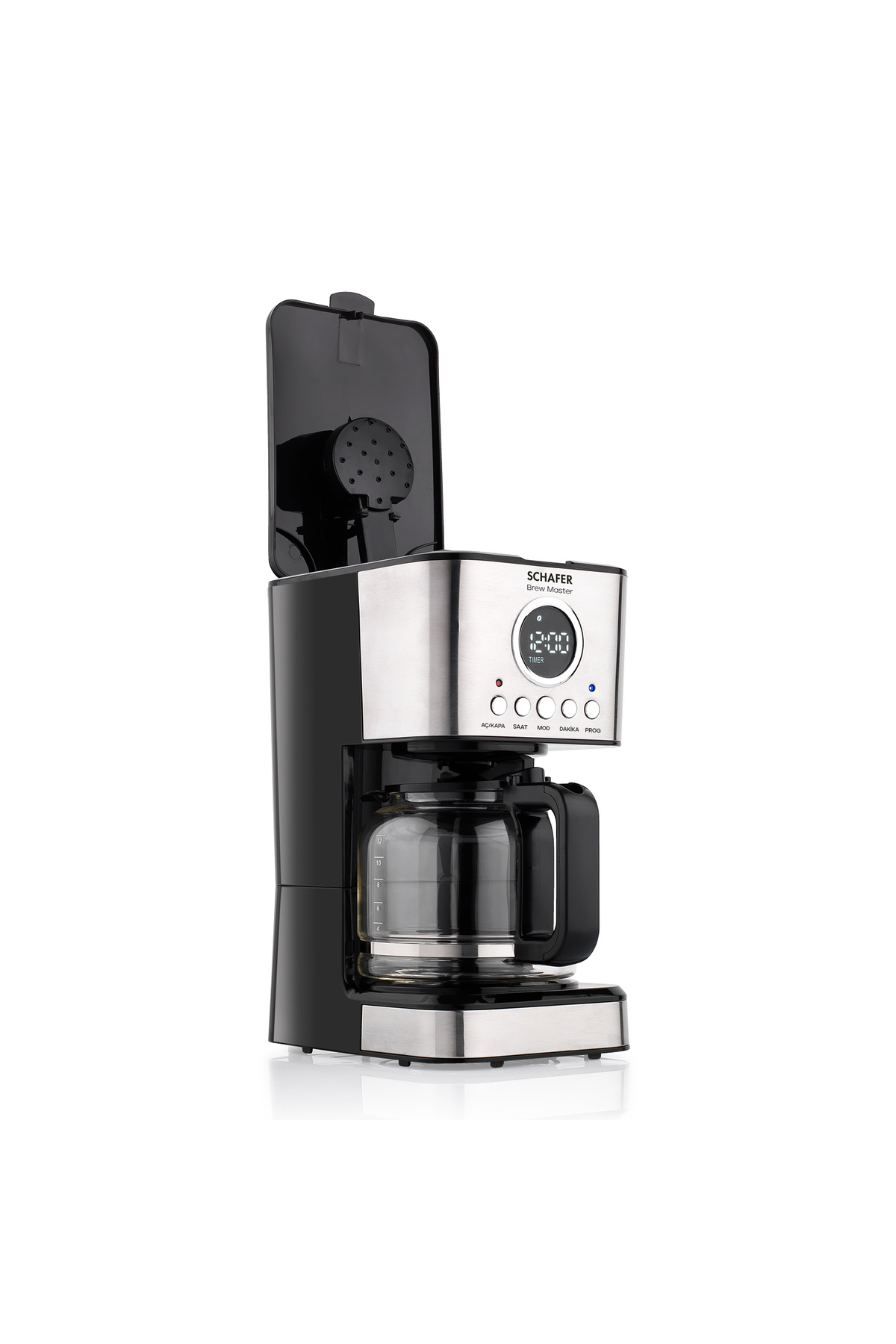 Schafer-Brew Master Filter Coffee Machine-Inox 5
