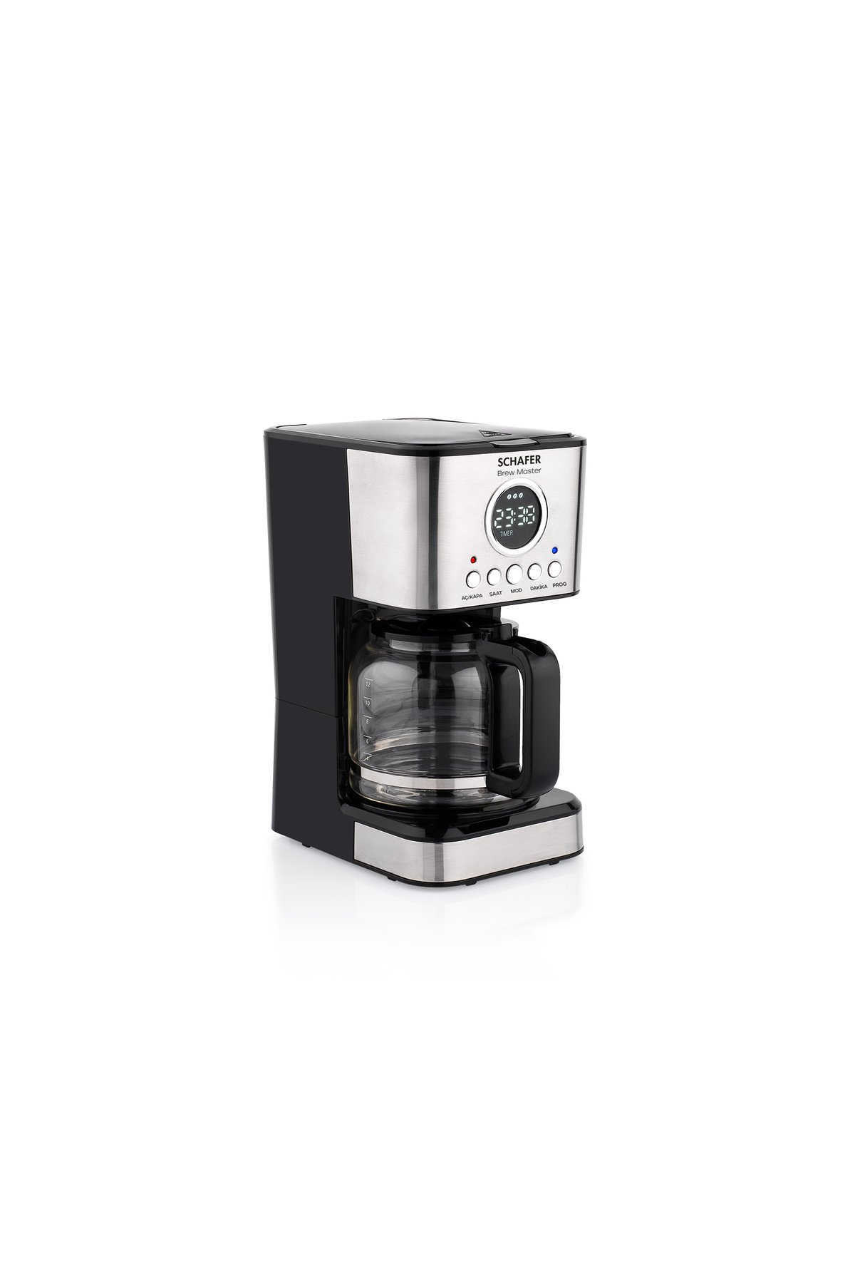 Schafer-Brew Master Filter Coffee Machine-Inox 4
