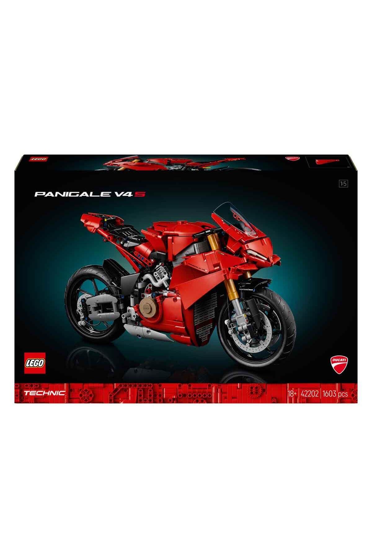 LEGO-Technic Ducati Panigale V4 S 42202 Σετ Μοτοσικλέτας Κατασκευής - 1603 Τεμάχια 5