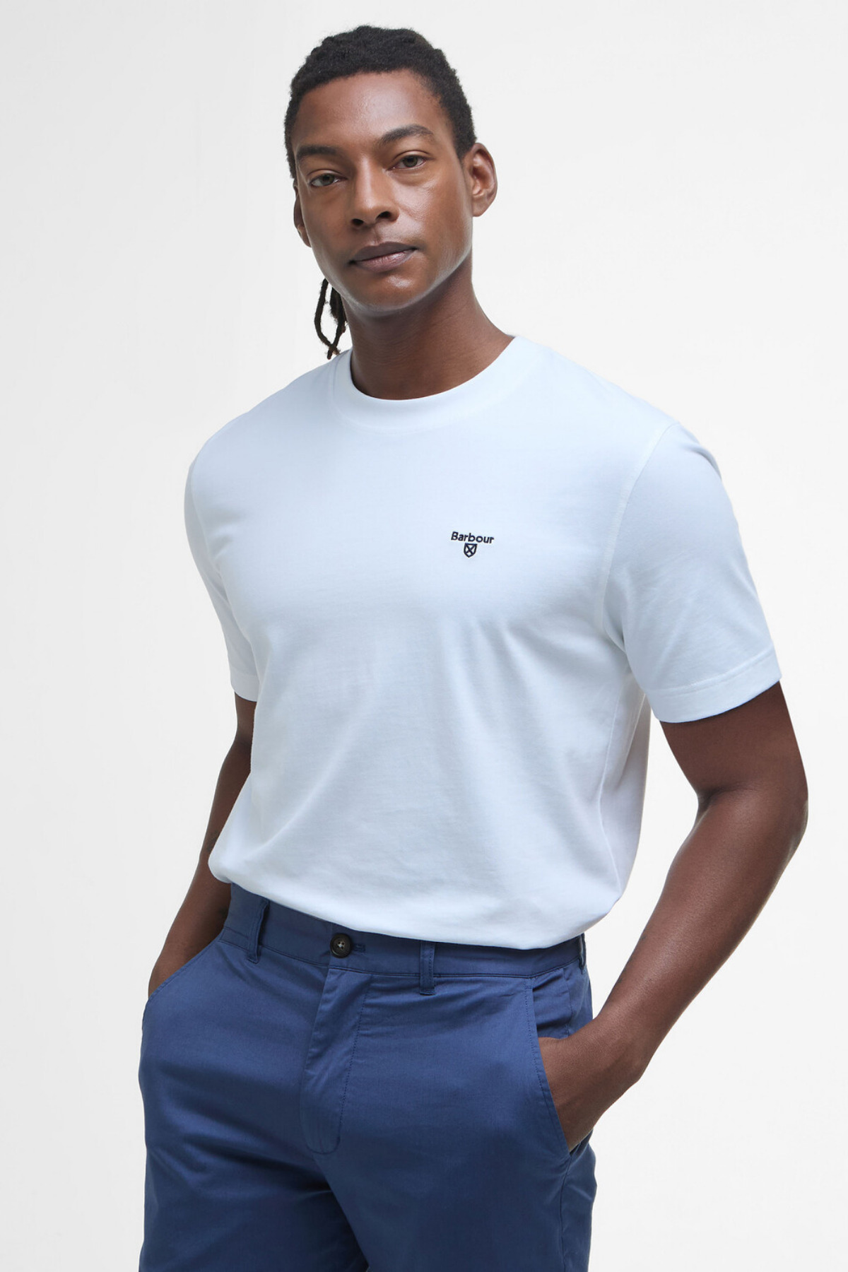 شلوار مردانه راسته فاق نرمال | باربور Barbour MTR0757-0018 - تصویر 5