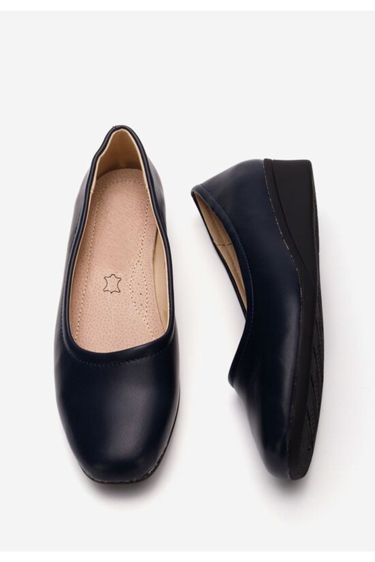 B T Shoes-Balerini dama Belimia marina 6