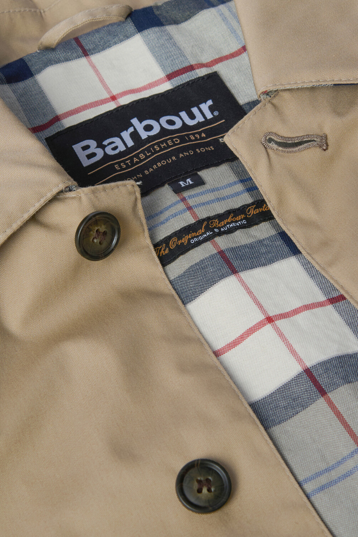بارانی مردانه راسته | باربور Barbour MWB0856-0019 - تصویر 7