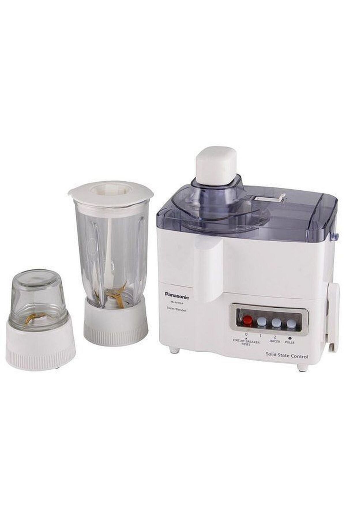 PANASONIC-Food Processor Blender Juicer Set, 3 In 1 Function - Mj-m176p 5