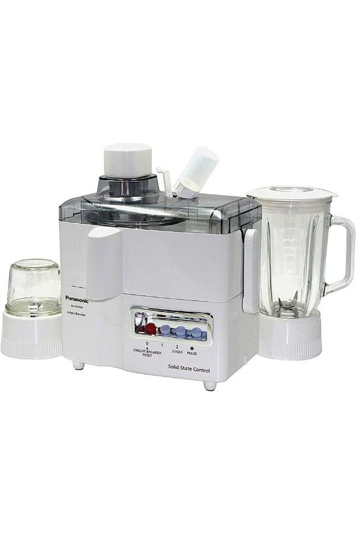 PANASONIC-Food Processor Blender Juicer Set, 3 In 1 Function - Mj-m176p 4