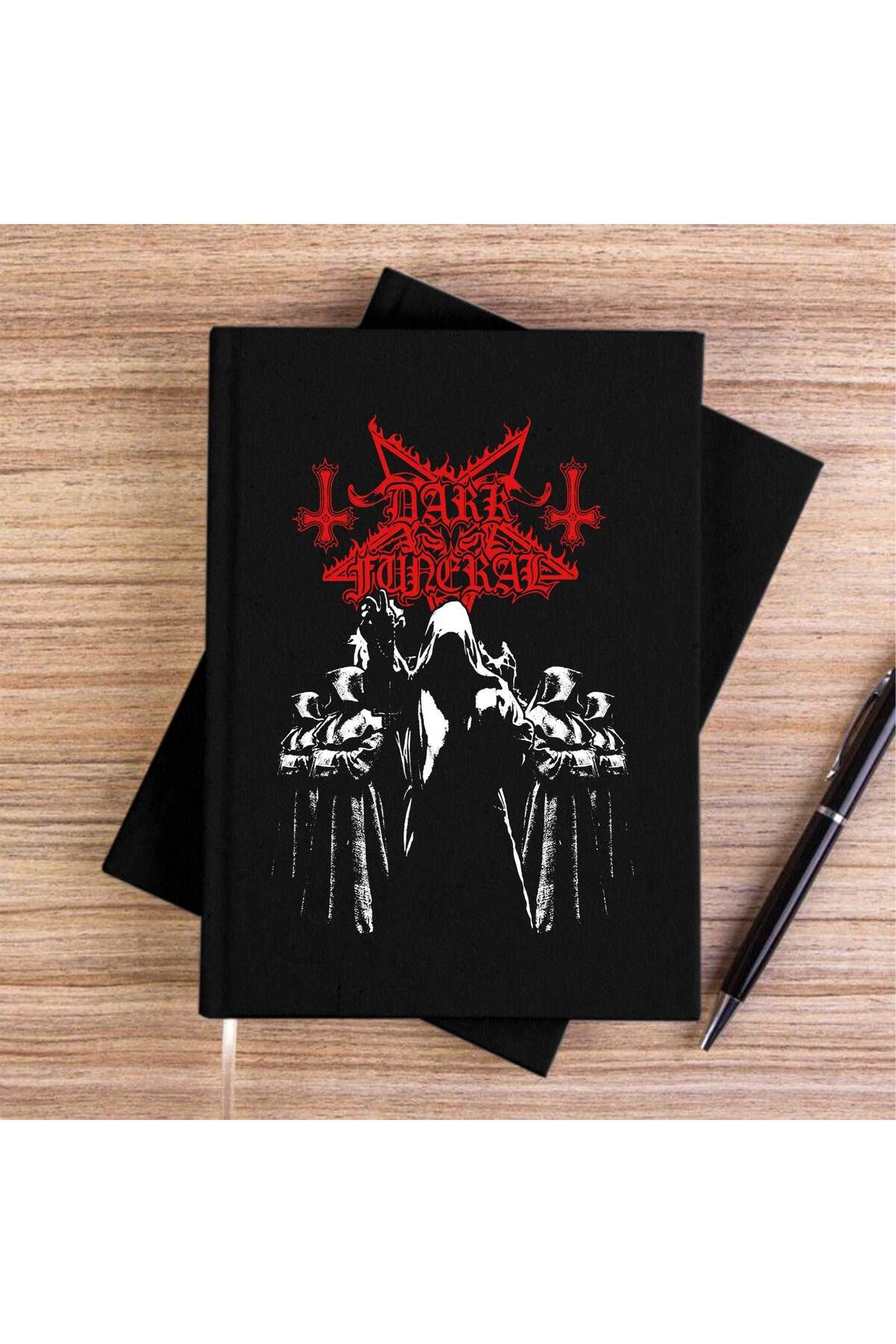 Z zepplin-دفتر ملاحظات من القماش الأسود لمجموعة Dark Funeral Group 1