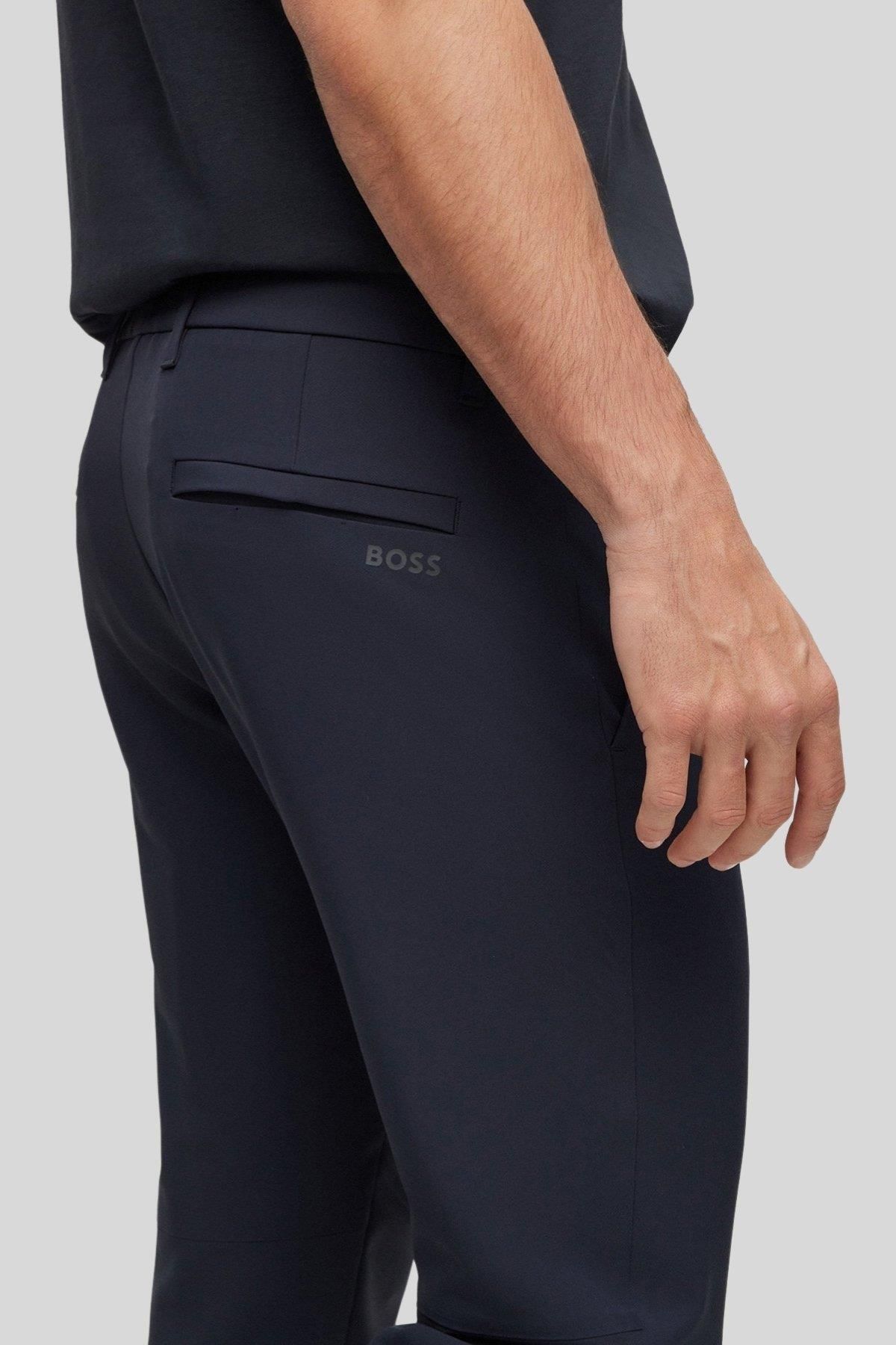 شلوار مردانه باریک و دریایی آبی Hugo Boss