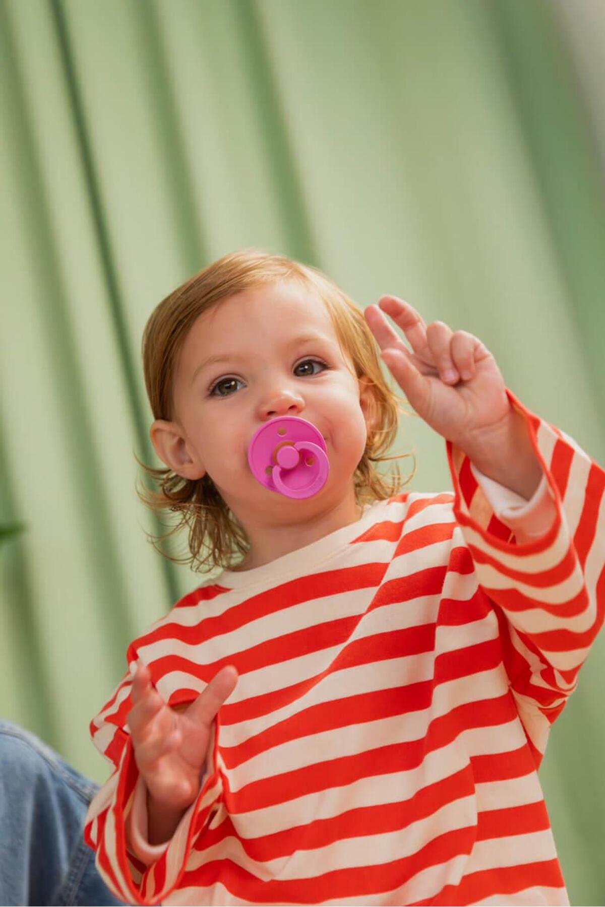 Bibs Colour Kauçuk Emzik -Bubblegum 6 Ay+ fotoğrafı 4 (önizleme)