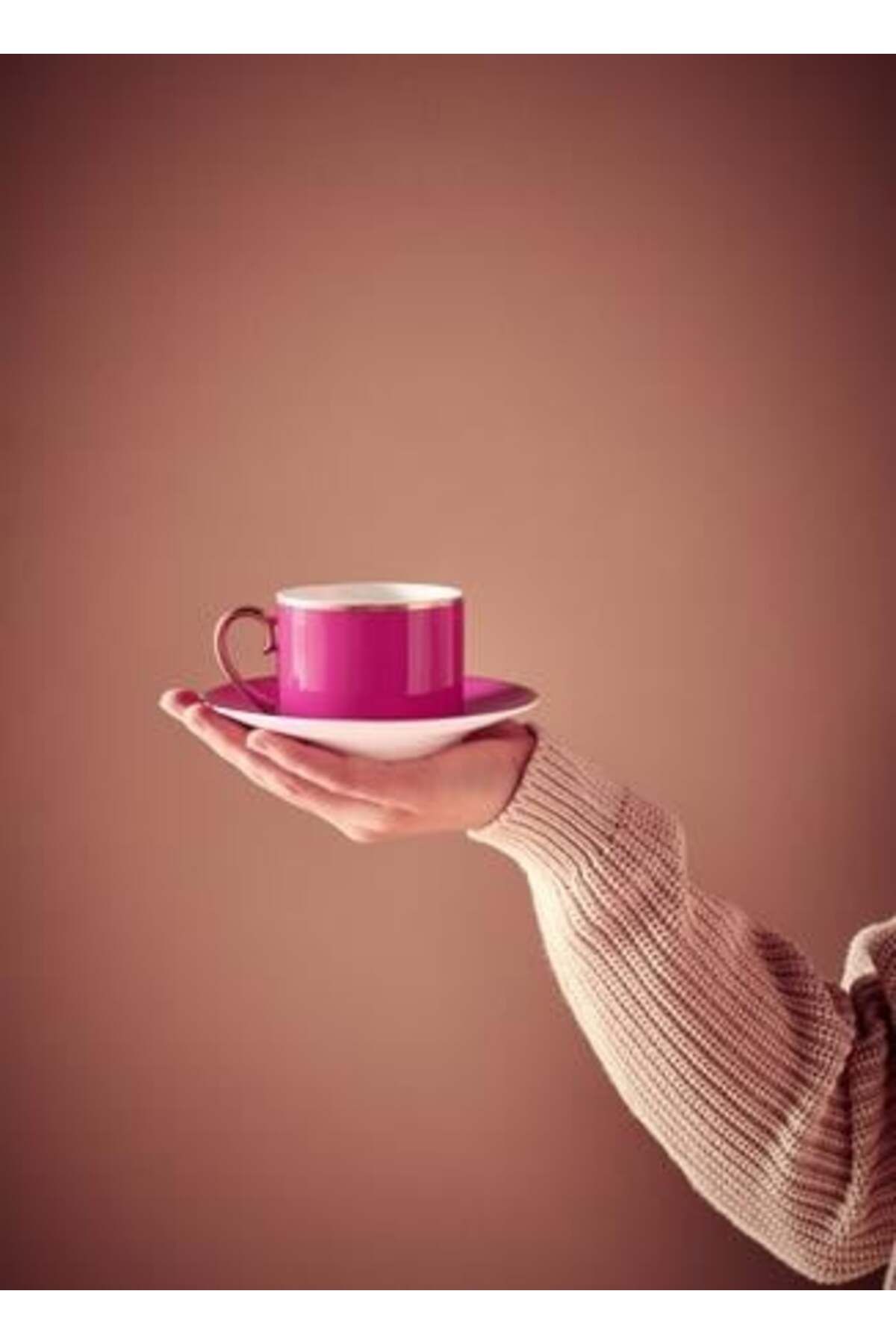 Pip Studio-Espresso cup with saucer, Pip Studio, 120 ml, Pip Chique collection, Gold-Pink 4