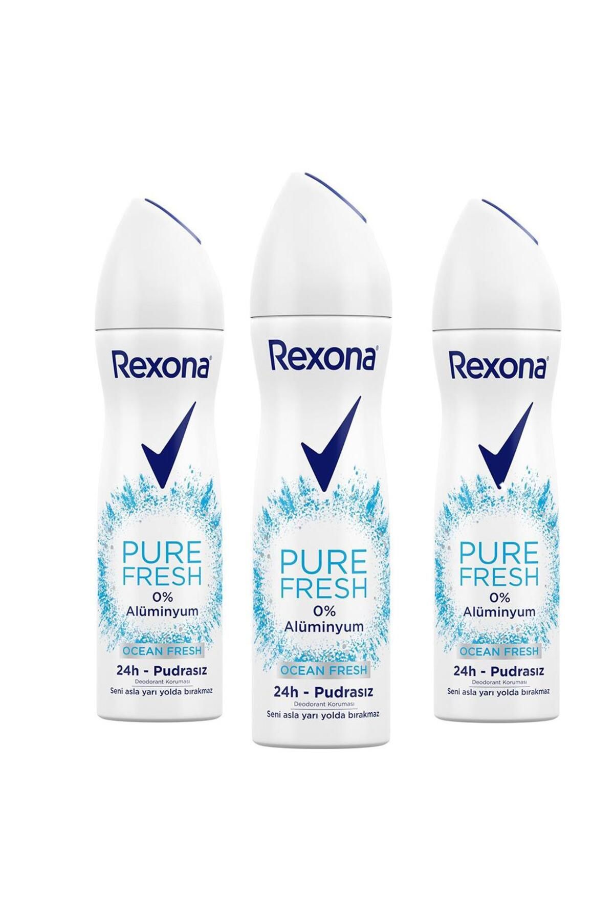 Rexona Kadın Deodorant Ocean Fresh 150ML 3lü Set