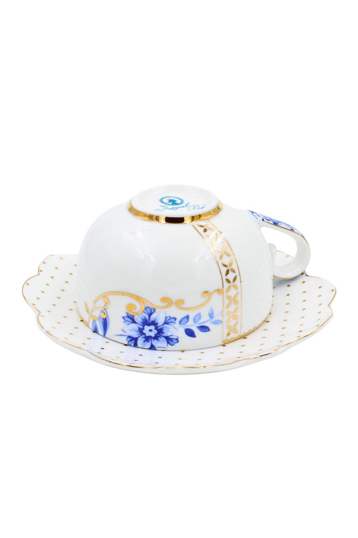 Pip Studio-Espresso cup with saucer, Royal White collection, 125ml, Pip Studio 5