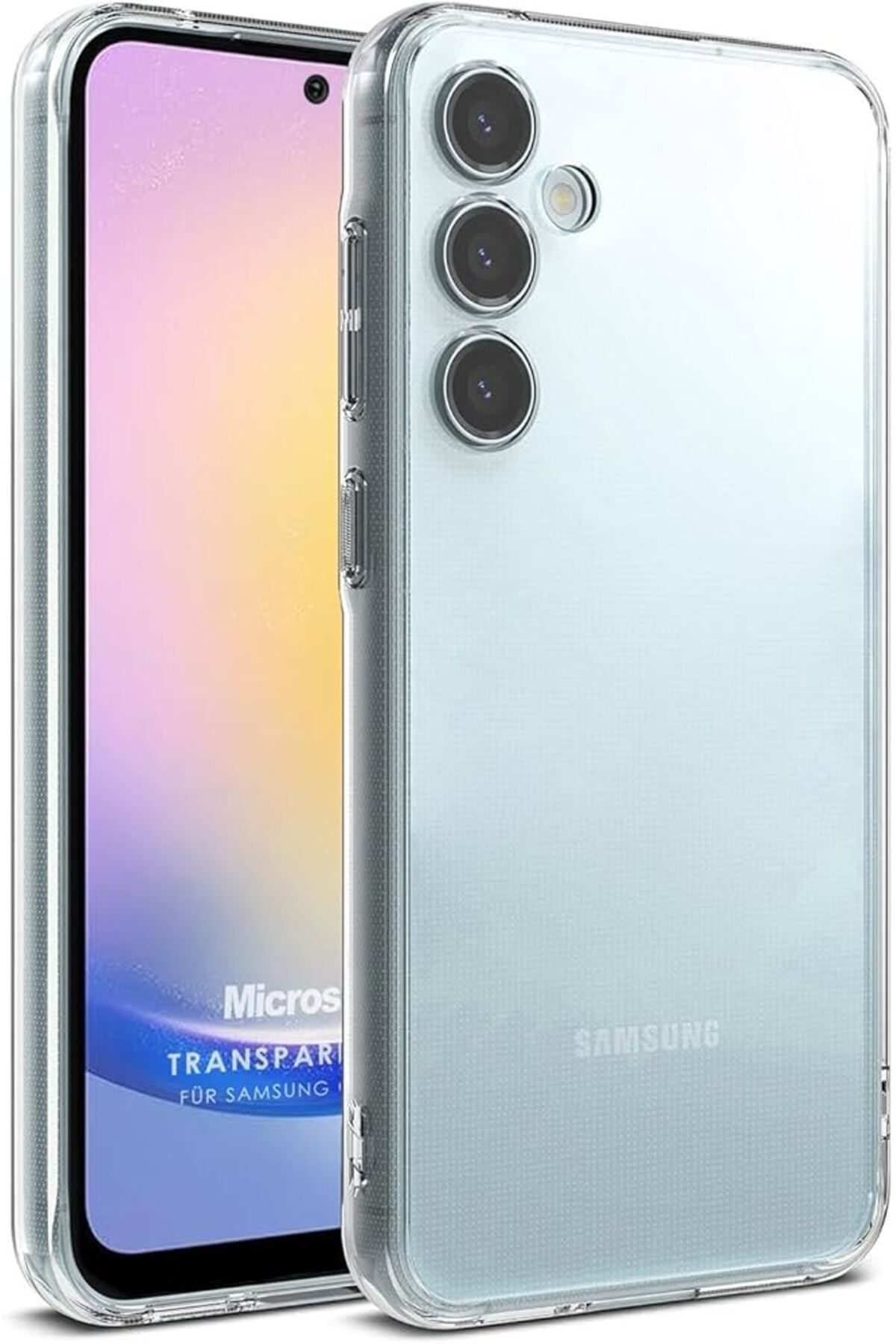 Di Aksesuar Şeffaf Lüx Kılıf Samsung Galaxy A35