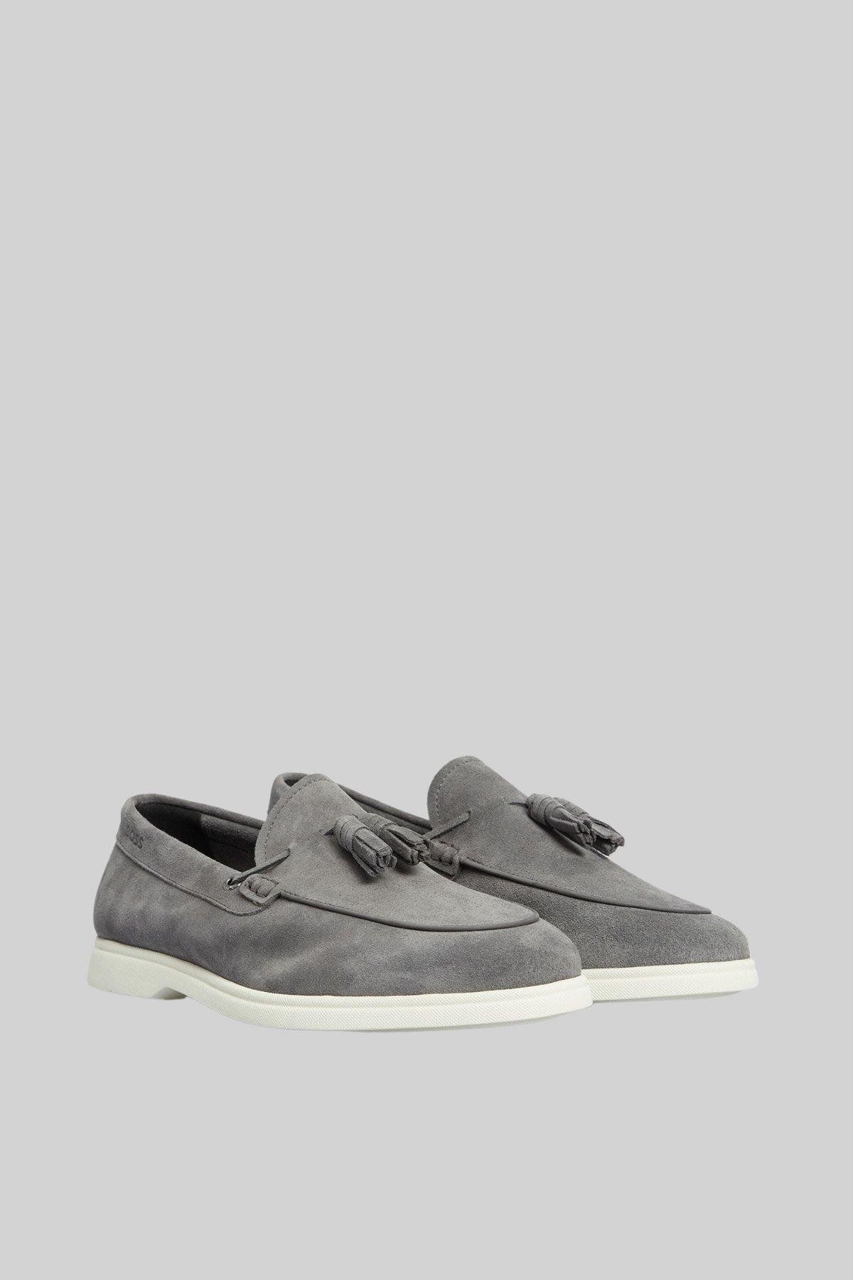 لوفر مردانه LOAFER GREY اورجینال BOSS