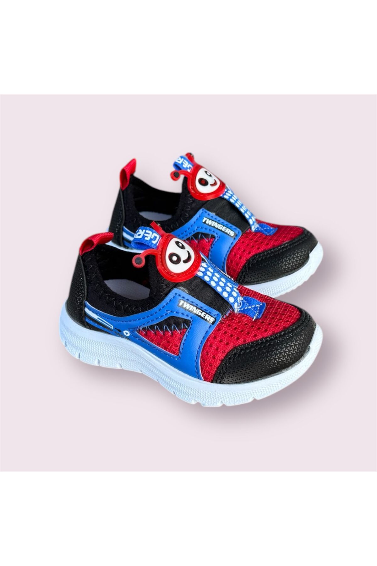 İpek erkek bebek fileli bağcıksız  yazlık hafif comfort taban spor ayakkabı sneaker fotoğrafı 2 (önizleme)