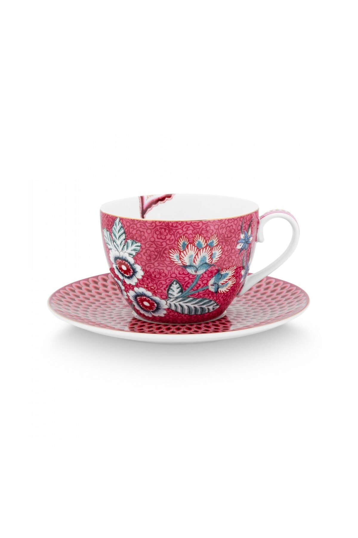 Pip Studio-Set of 2 cups with saucers, Pip Studio, Flower Festival collection, 280ml 2