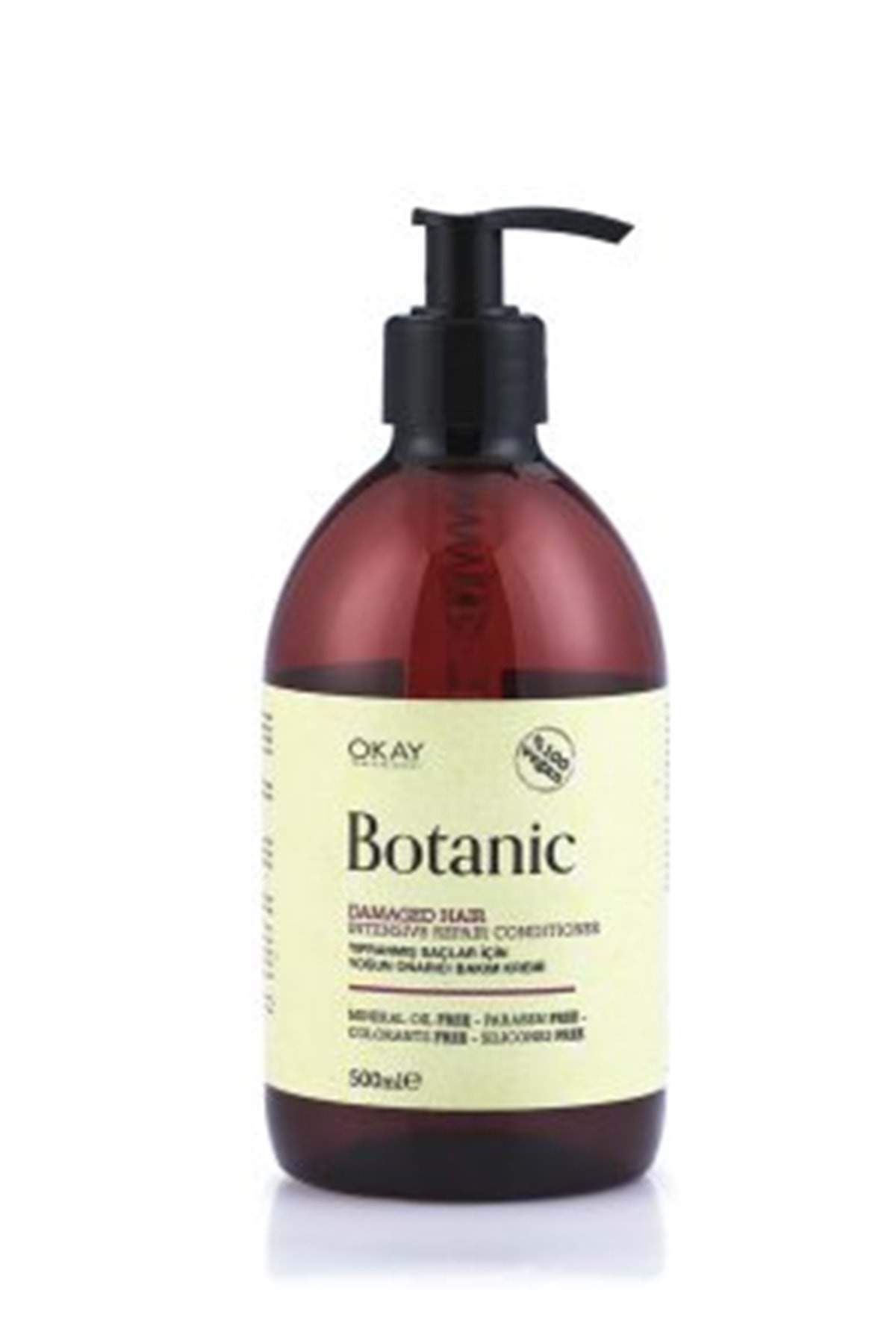 OKAYPROFESSIONNEL BOTANIC Botanic Yıpranmış Saçlar Için Bakım Kremi 500ml — 8698636614610