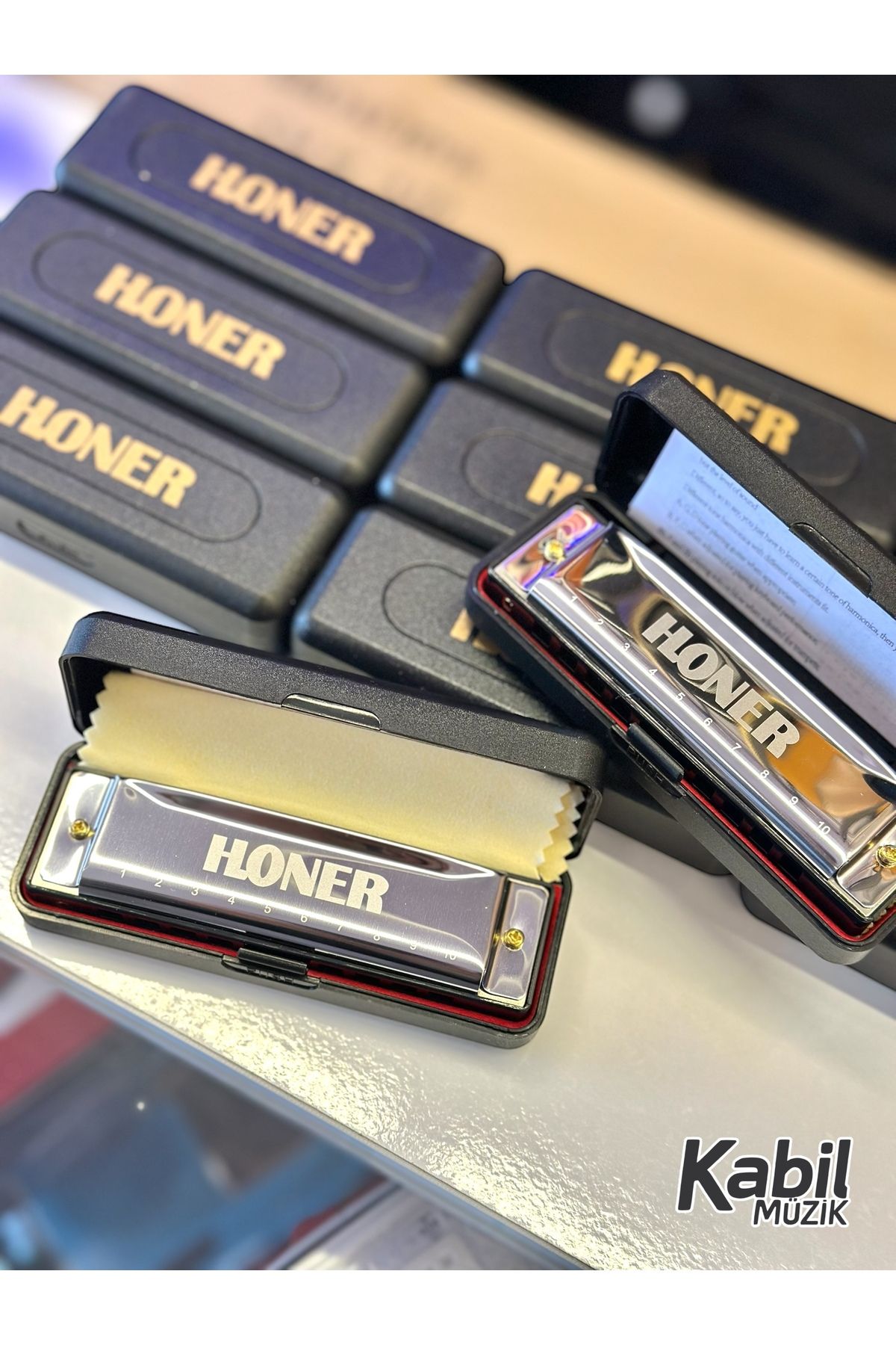 HONER 10 Delikli Chromatik Metal Mızıka Yeni Model