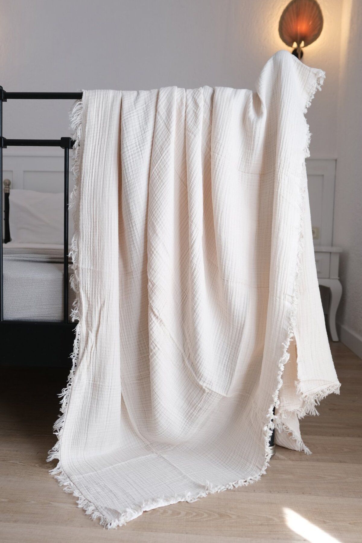 Lawon-Athena Series 4 Layer Single Bedspread Ecru 3