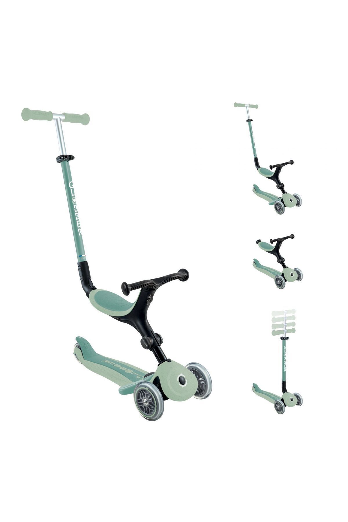 Globber-Trotineta Globber Go-Up 4 in 1 Active  ECOLOGIC verde fistic 1