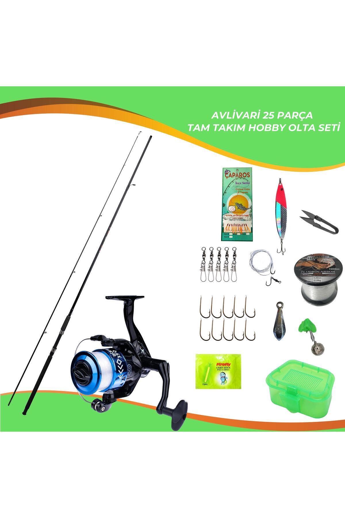 Avlivari Spinner 210 Cm 8-32 Gr-Ecco 3000 Tam Takım Kıyı