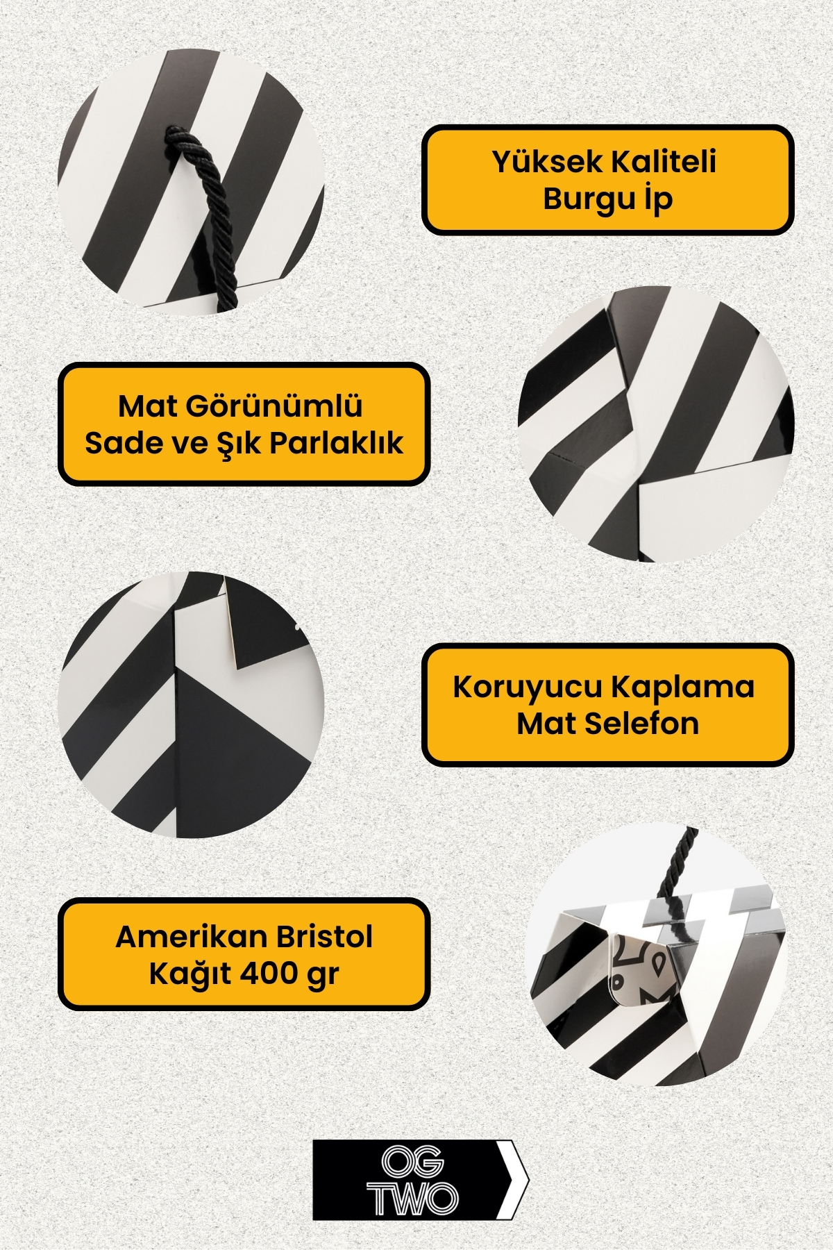 OGTWO Premium Konsept Tasarım Hediye Kutusu & Çanta Boş Karton Hediye Paketi Hediyelik Kutu - 24x14x20cm fotoğrafı 6 (önizleme)