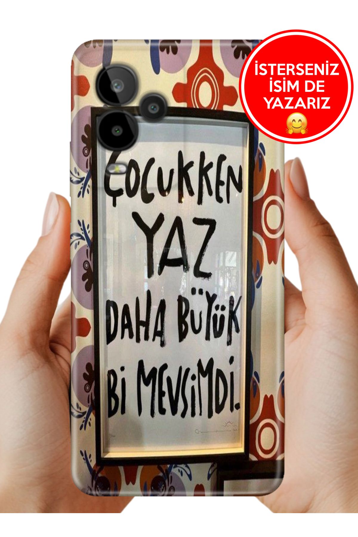 General Mobile GM 24 Pro Kılıf Elastik Resimli Desenli Silikon Çocukken Yaz