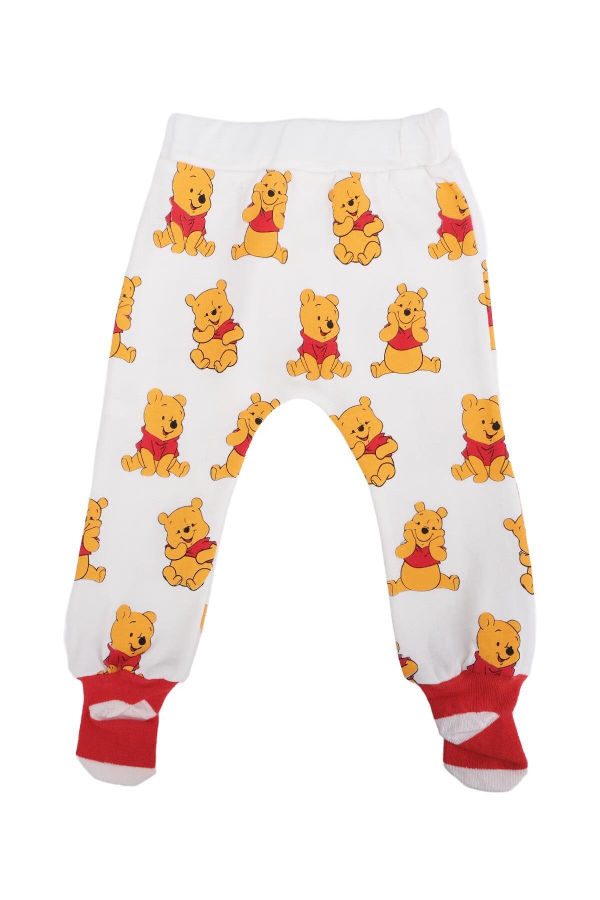 Bebelop Ayıcık Baskılı Çoraplı Pijama Altı fotoğrafı 2 (önizleme)