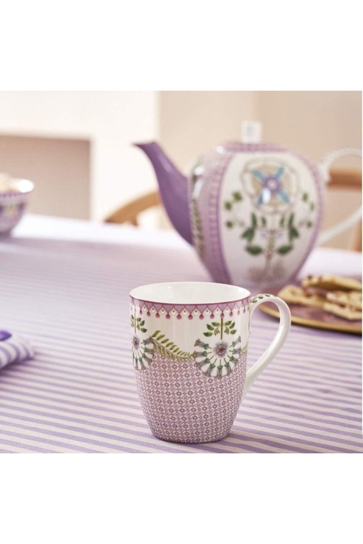 Pip Studio-Set of 2 porcelain mugs, Pip Studio, 350 ml, Lily&Lotus collection 2