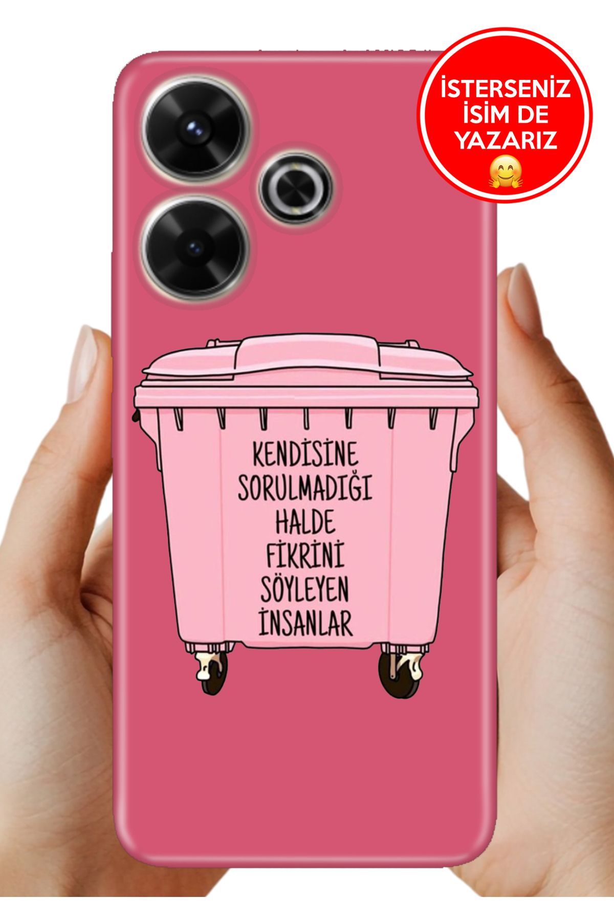 Cekuonline Xiaomi Redmi 13 4G Kılıf Lüks Desenli Silikon Cover Case Gereksiz