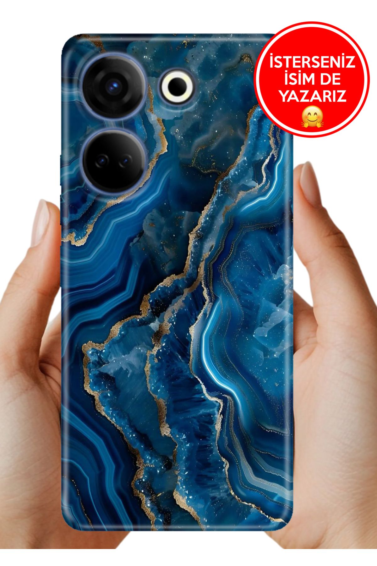TECNO Camon 20 Pro 4G Kılıf FullCover Resimli Desenli Silikon DarkAmetist