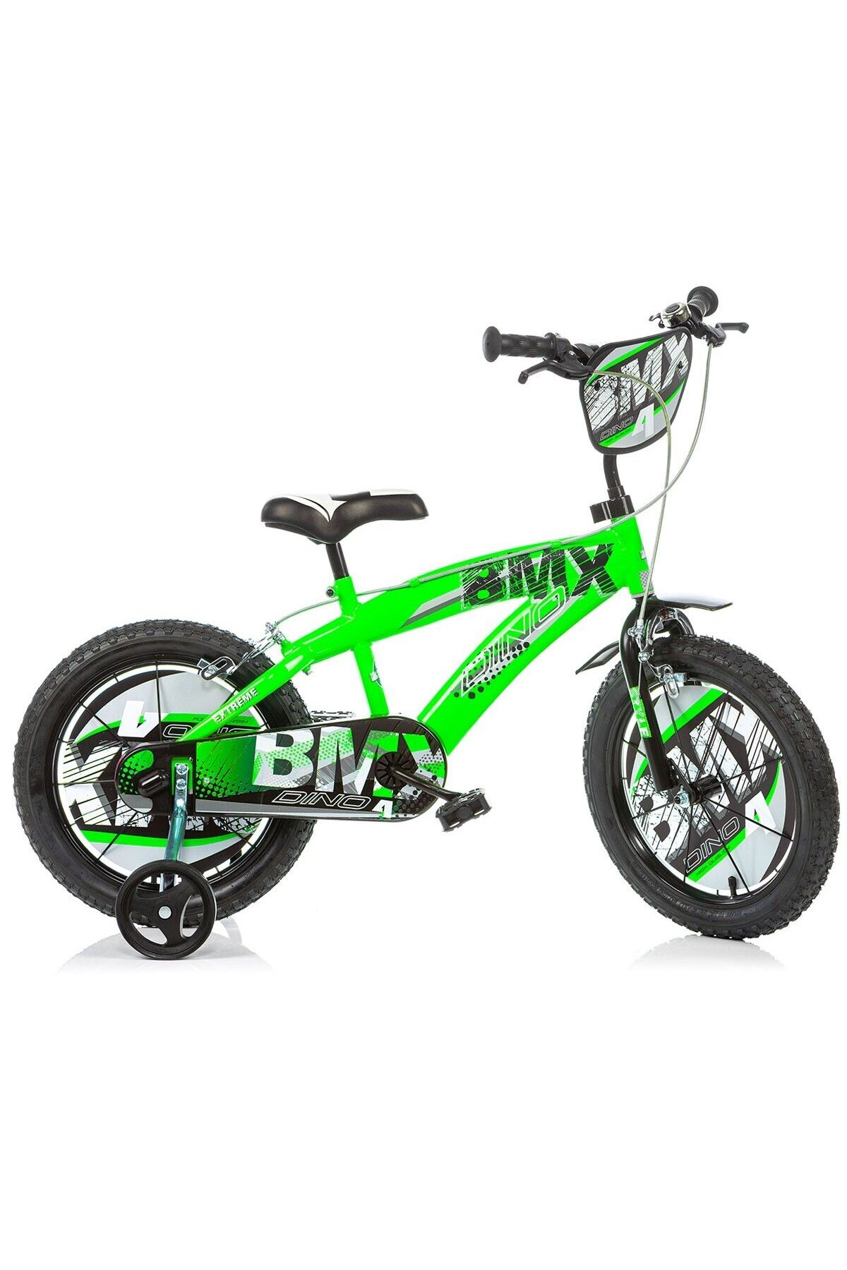 Dino Bikes Bicicleta Pentru Copii Bmx Db-165xc-01 Dino Bikes, 16 Inch, Verde - One Size
