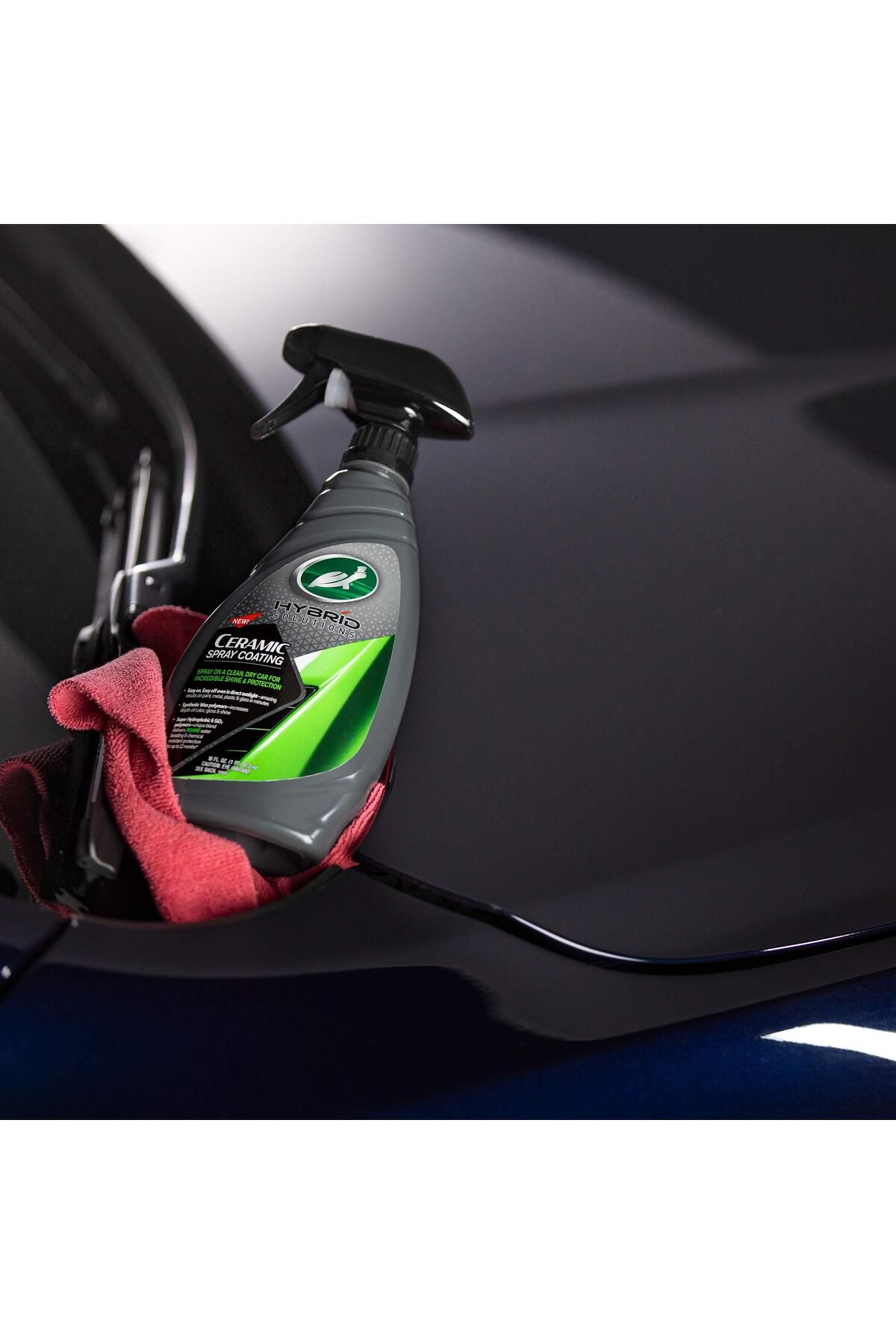 Hybrid Solutions-Turtle Wax Hybrid Solutions Ceramic Spray Coating – 473ml, Hydrophobic Protection, Easy Application 5
