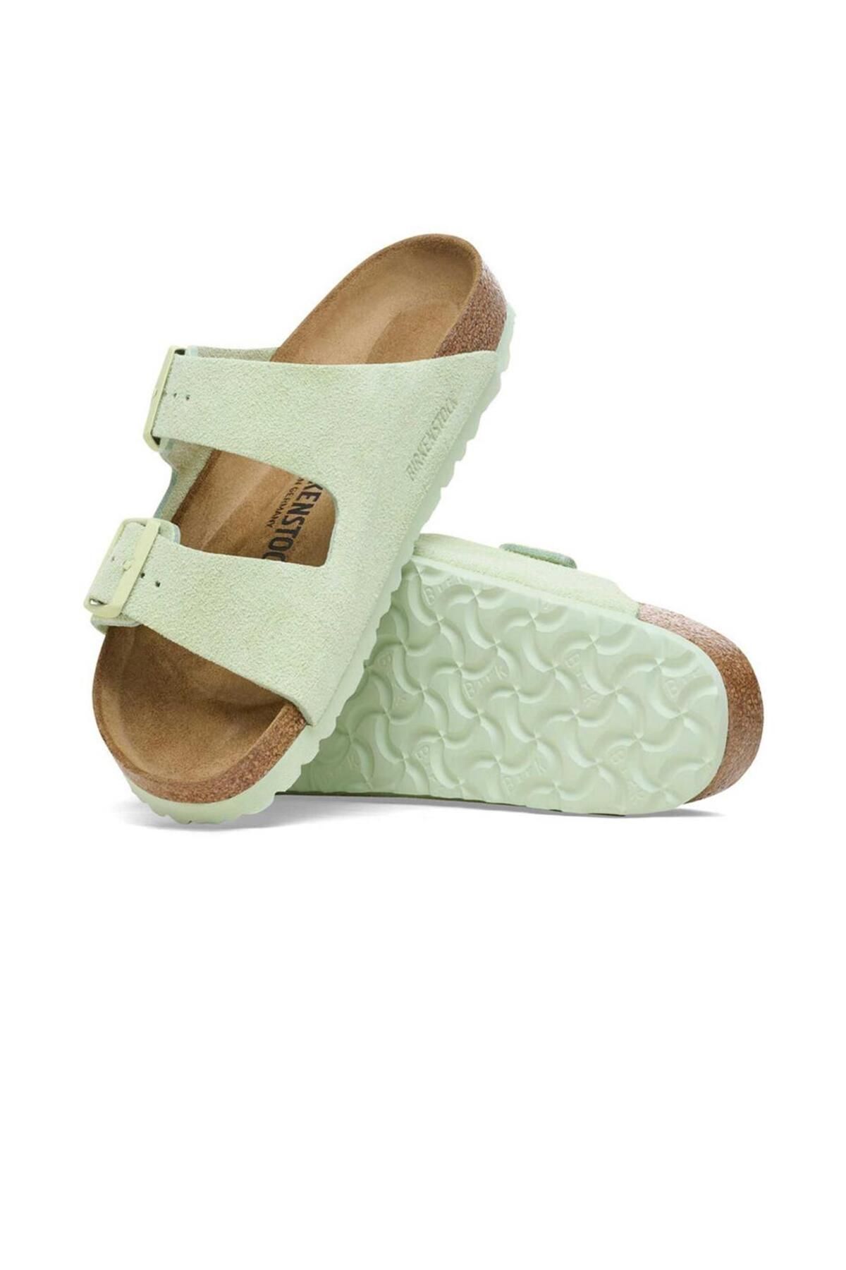 دمپایی سبز زنانه و تقصیر VL اورجینال Birkenstock