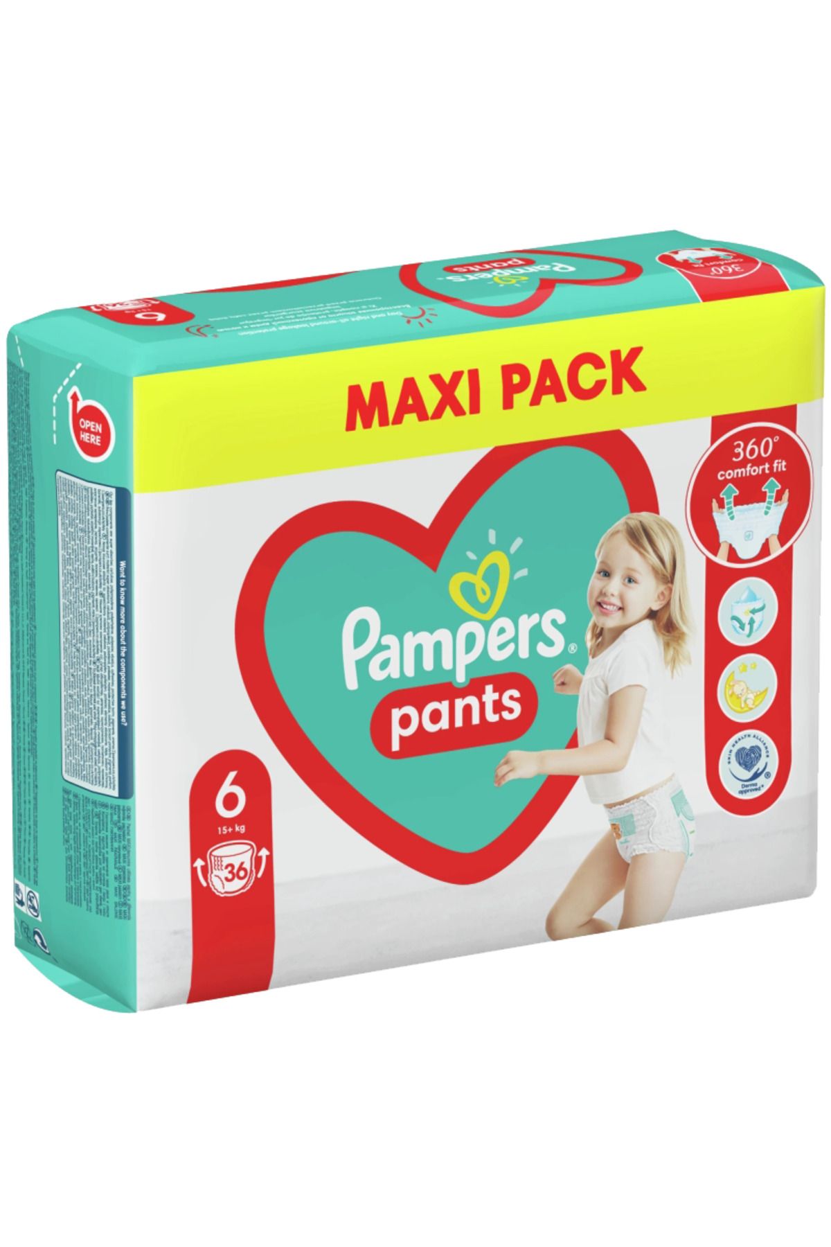 Pampers Pantaloni Scutece Nr.6 15+kg 36buc - One Size