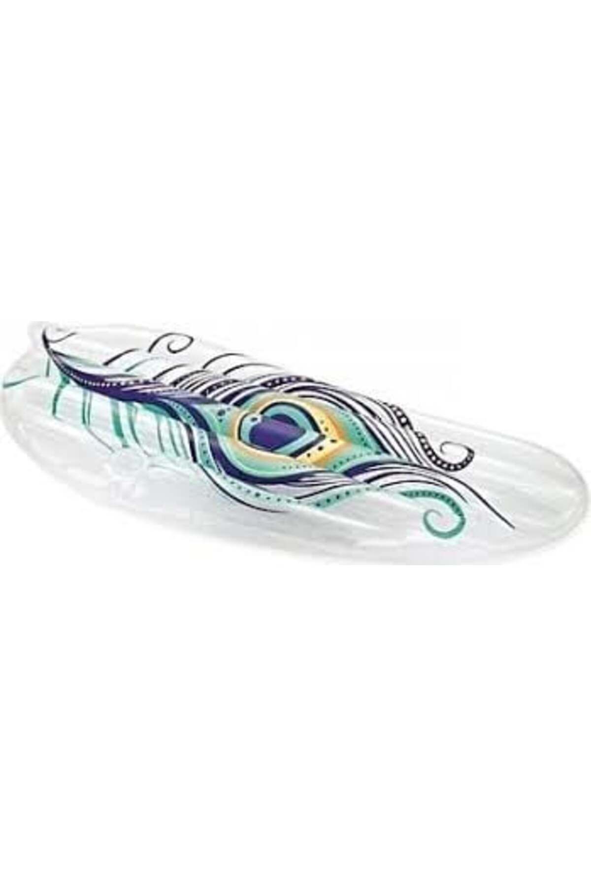 BESTWAY Deniz Yatağı Tavus Kuşu Desenli Bardaklı Yatak 189X79 Cm Bestway 43188