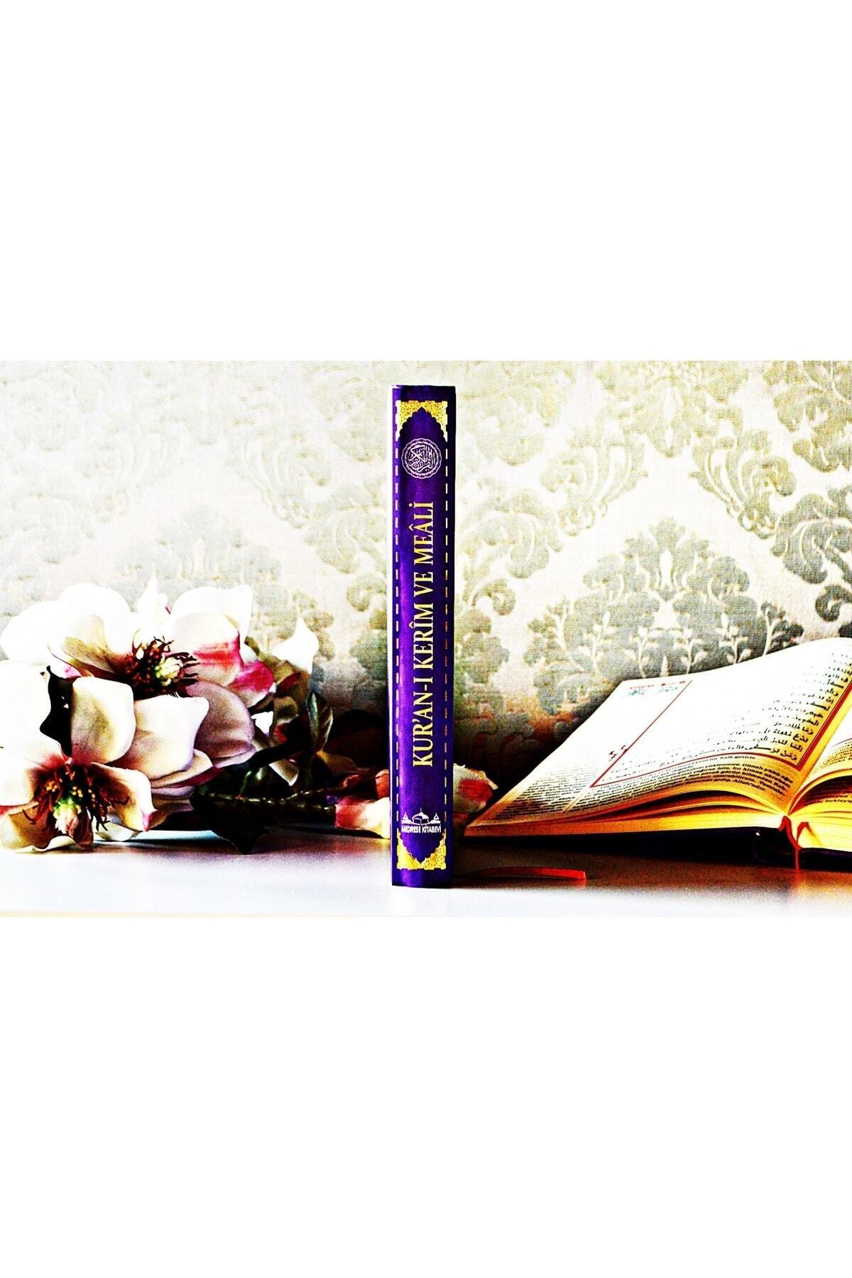 Medrese Kitab Evi Kuranı Kerim Türkçe Meali Cami Boy 25x34 Mealli Kuran Mor Telefonda Sesli Dinleme Diyanet Mühürlü fotoğrafı 4 (önizleme)