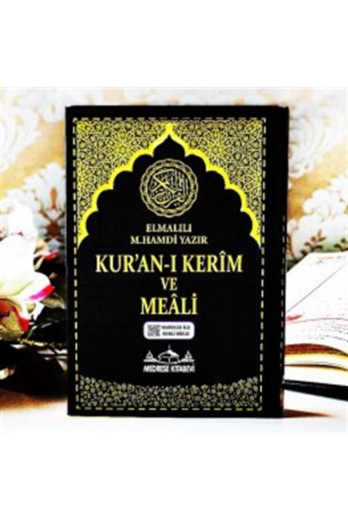 Medrese Kitab Evi Kuranı Kerim Türkçe Meali Cami Boy 25x34 Mealli Kuran Siyah Telefonda Sesli Dinleme Diyanet Mühürlü fotoğrafı 4 (önizleme)