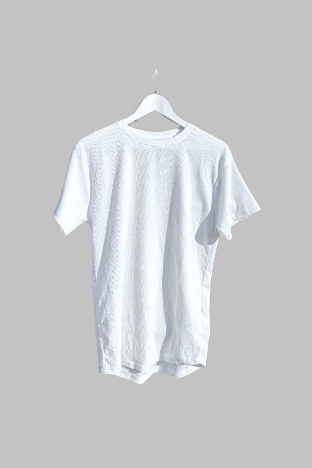 Ferhatlı-Bürümcük Crinkle Fabric Summer Lycra Unisex Women's Men's Shorts T-Shirt Set 3