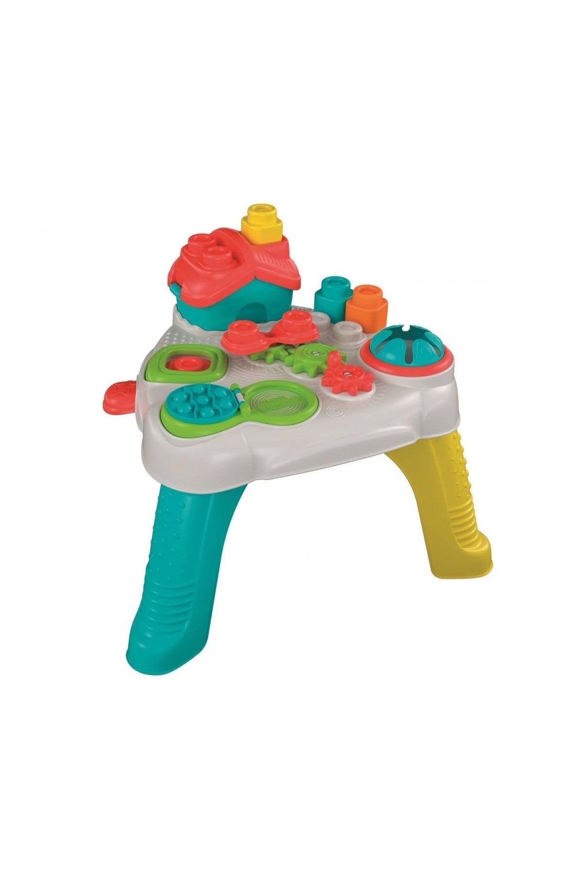 CLEMENTONI-17704 Soft Clemmy - Soft Block Sensory Activity Table - 10 Pieces 10-36 Months 2