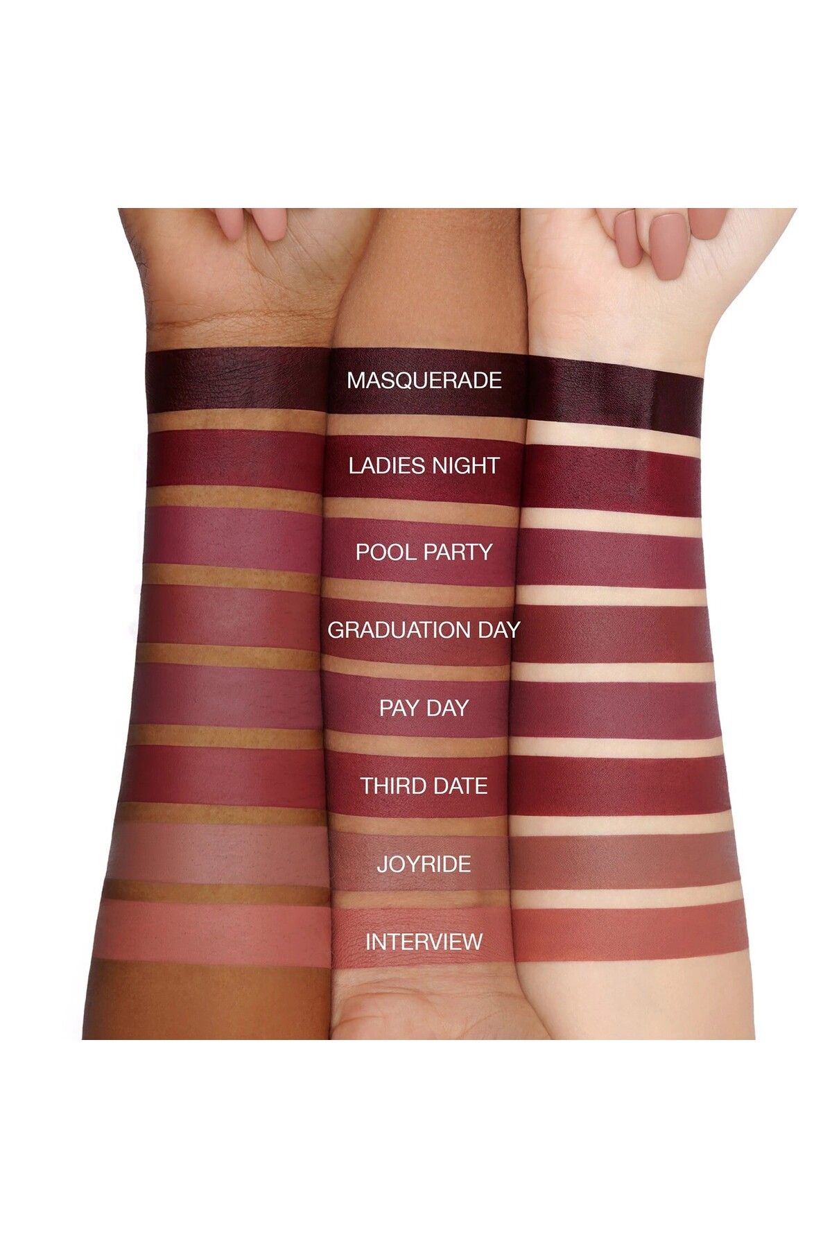 Huda Beauty-- Matte Lipstick - Power Bullet Matte - Interview (3 g) 4