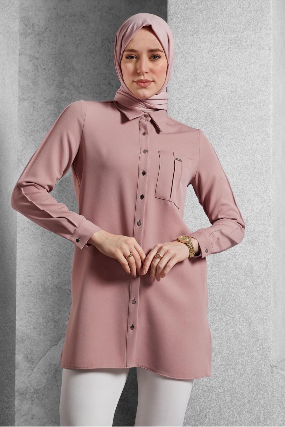 تونیک یقه پیراهن 45295 Alvina