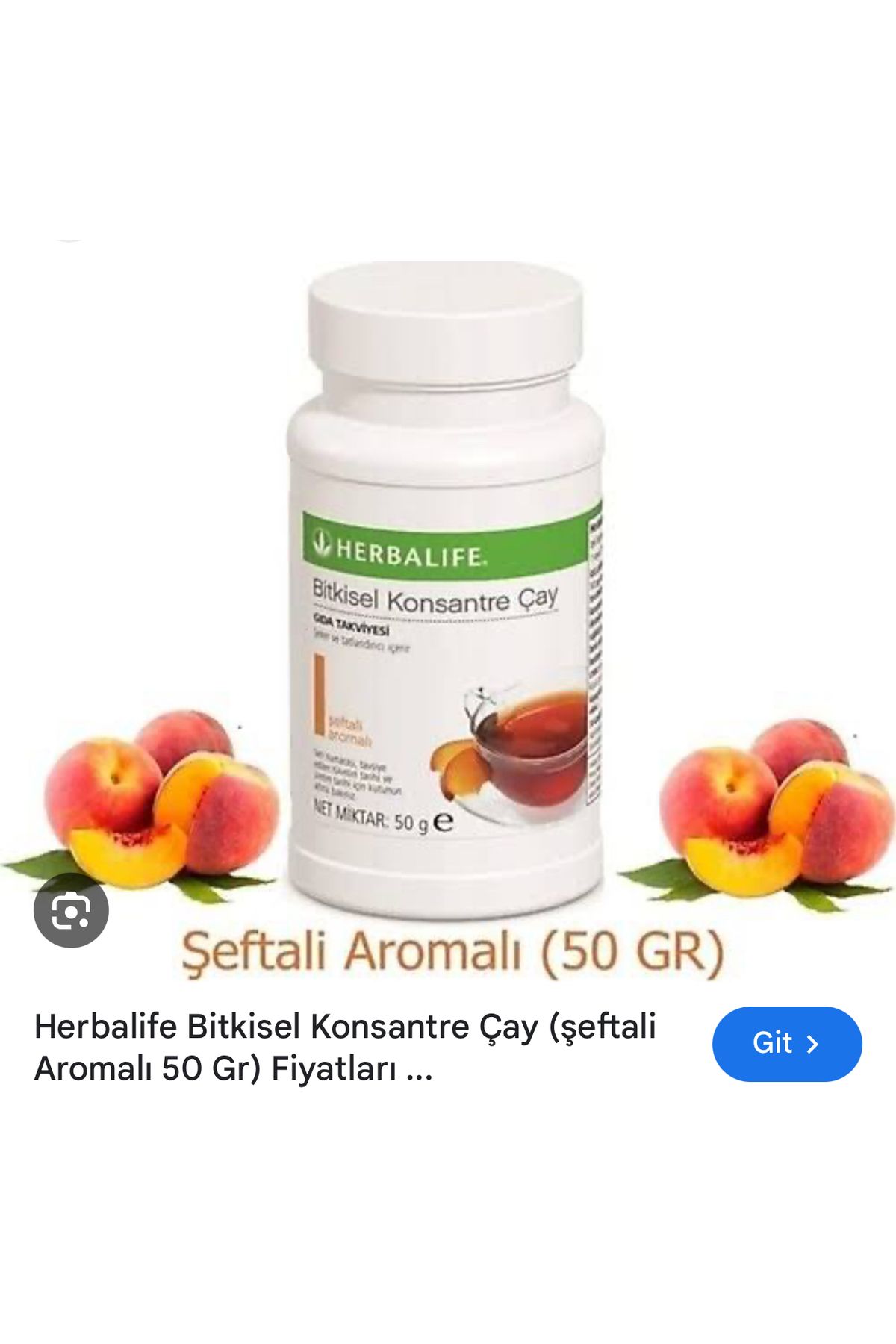 Herbalife Çay şeftali