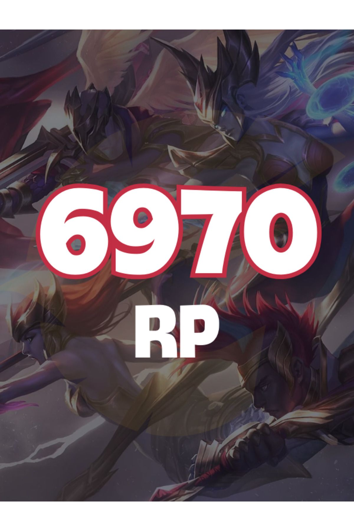 Chekix League of Legends 6970 RP TR