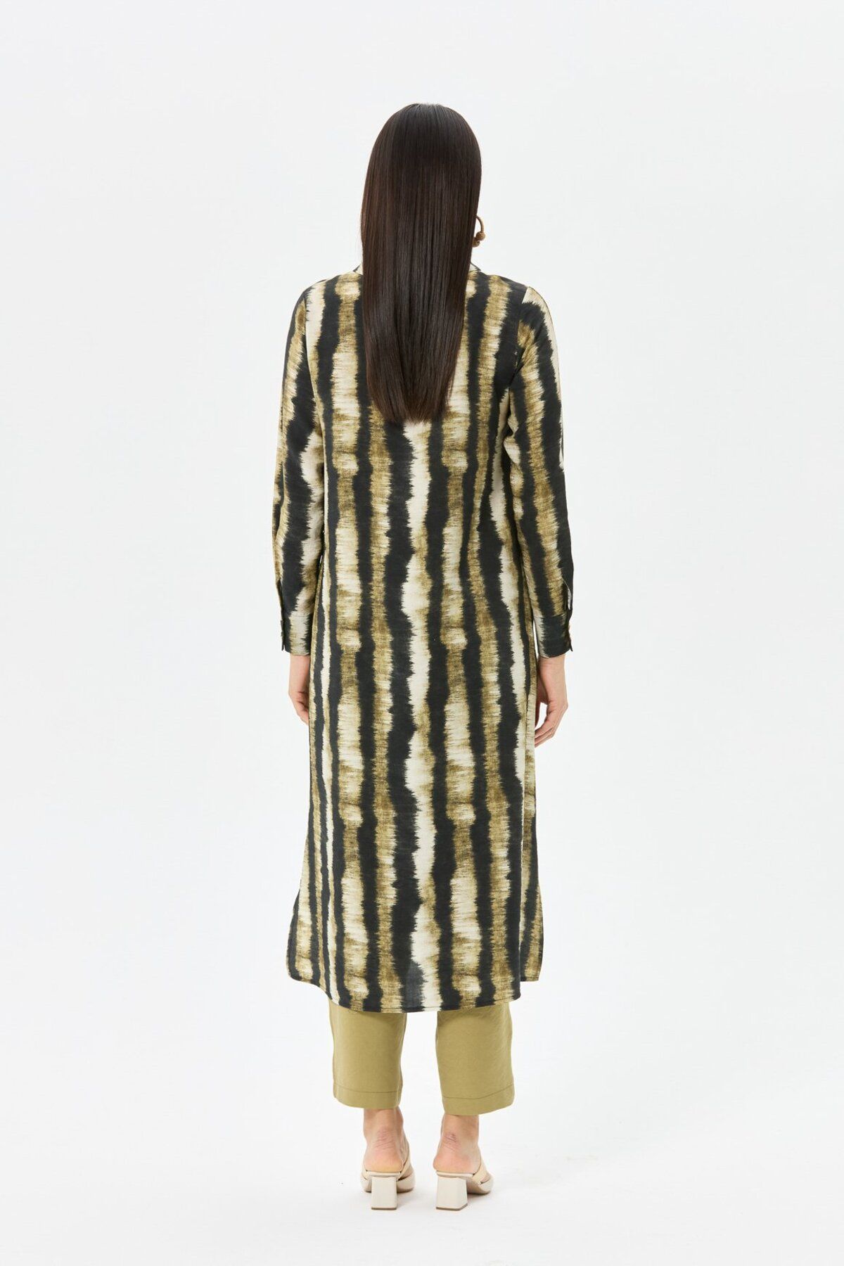 Esswaap-Zönk Tunic - Khaki (Patterned Tunic Khaki) 6