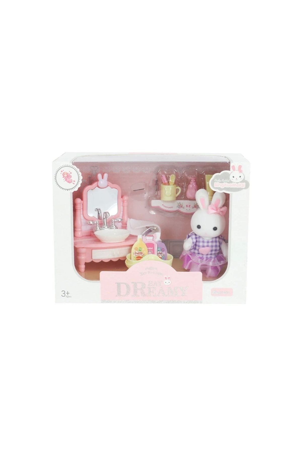 Bay Dreamy Mini Tavşan Aksesuarlı Bebek Odası Seti