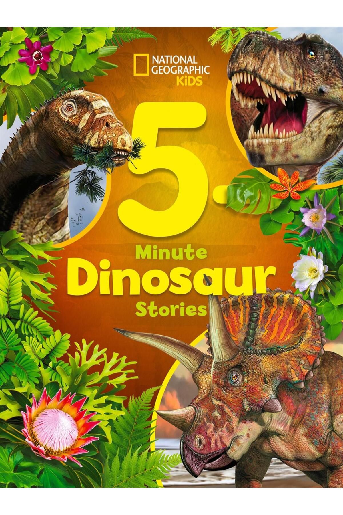 NATIONAL GEOGRAPHIC Povești Despre Dinozauri Pentru Copii De 5 Minute - Povești De 5 Minute - One Size